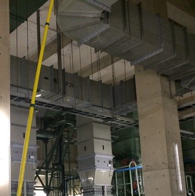 自動火災報知設備の点検作業